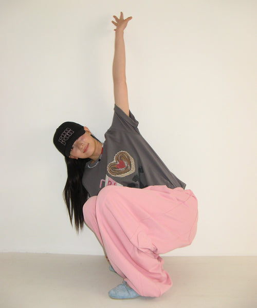 DESSERT RR OVER FIT T SHIRT - 2 COLORS CHARCOAL