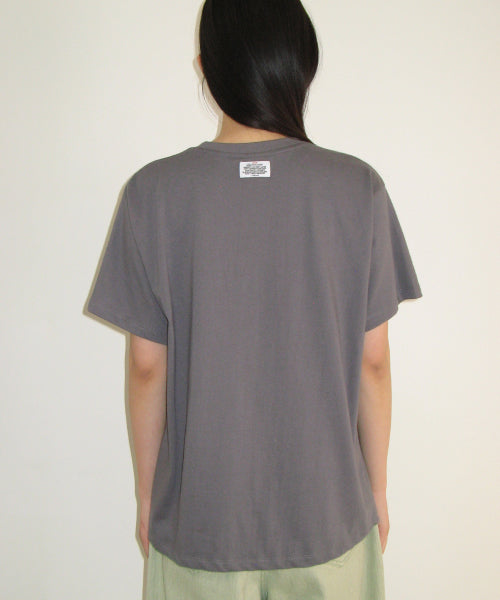 DESSERT RR OVER FIT T SHIRT - 2 COLORS CHARCOAL