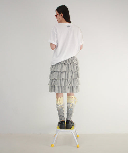 DESSERT RR OVER FIT T SHIRT - 2 COLORS WHITE