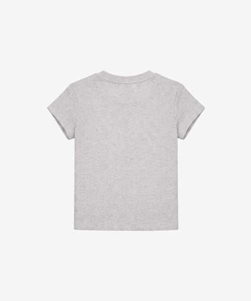 GLITTER FLOW TEE - 7 COLORS MELANGE