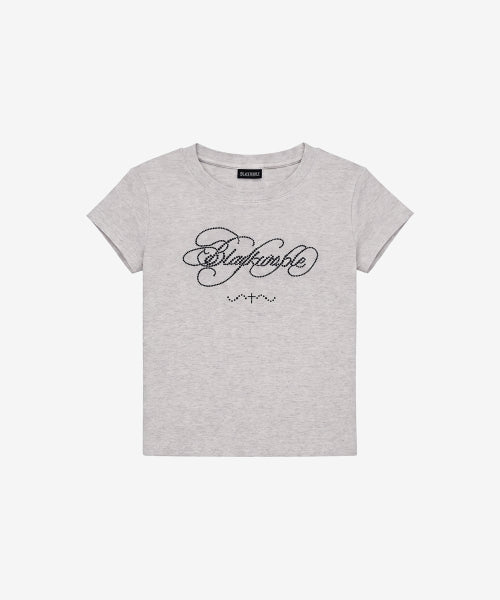 GLITTER FLOW TEE - 7 COLORS MELANGE