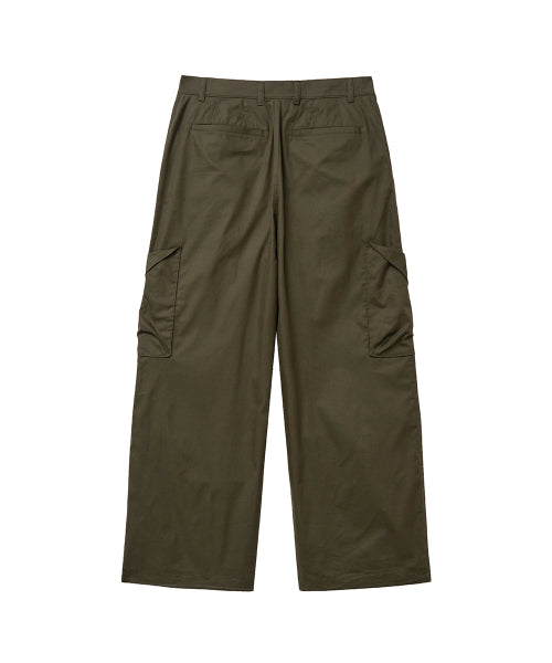 FOLDED POCKET CARGO PANTS - 2 COLORS KHAKI
