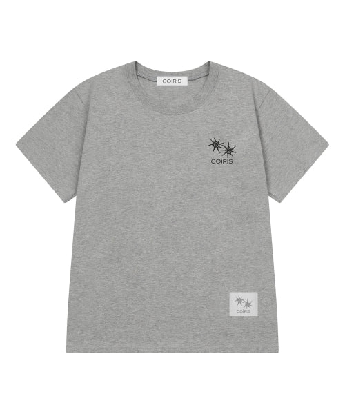 GRAPHIC SHORT SLEEVE TEE - 4 COLORS BLACK