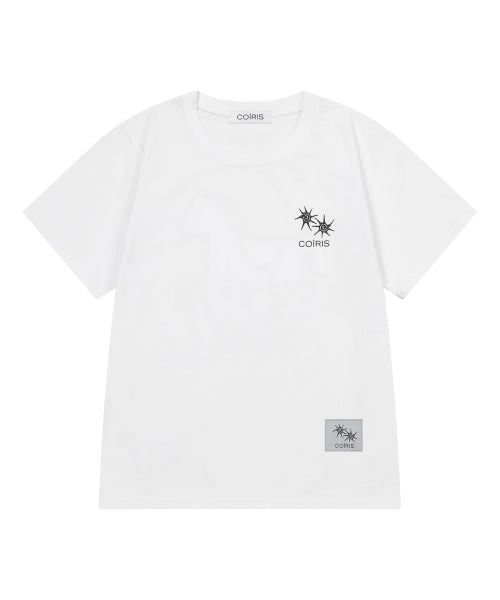 GRAPHIC SHORT SLEEVE TEE - 4 COLORS BLACK