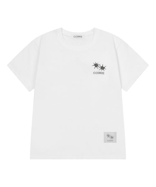 GRAPHIC SHORT SLEEVE TEE - 4 COLORS BLACK