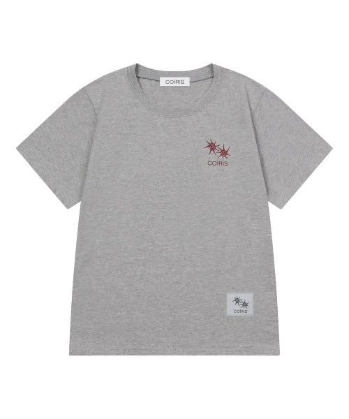 GRAPHIC SHORT SLEEVE TEE - 4 COLORS BLACK