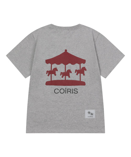 GRAPHIC SHORT SLEEVE TEE - 4 COLORS BLACK