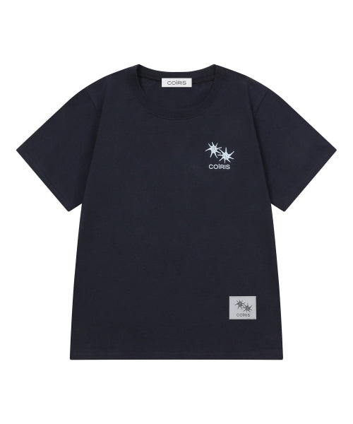 GRAPHIC SHORT SLEEVE TEE - 4 COLORS BLACK