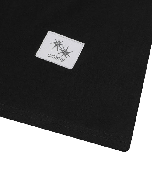 GRAPHIC SHORT SLEEVE TEE - 4 COLORS BLACK