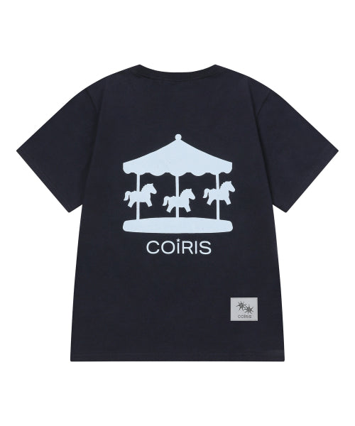 GRAPHIC SHORT SLEEVE TEE - 4 COLORS BLACK