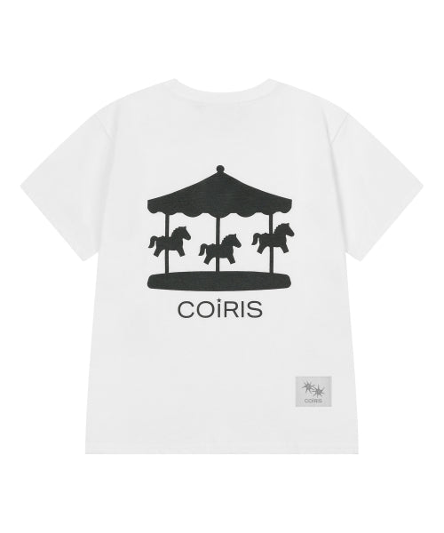 GRAPHIC SHORT SLEEVE TEE - 4 COLORS BLACK