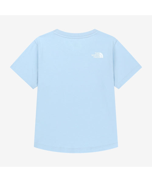 WOMEN'S HALF DOME SHORT SLEEVE TEE LIGHT BLUE