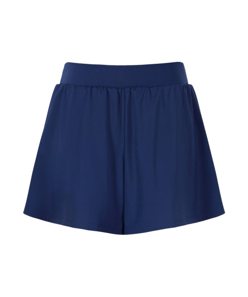 WOMEN 2IN1 A-LINE SETUP SHORTS #NINGNING同款！ - 2 COLORS AS SHOWN