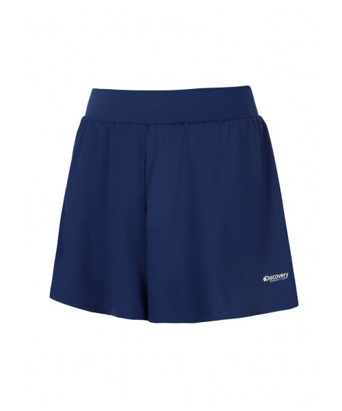WOMEN 2IN1 A-LINE SETUP SHORTS #NINGNING同款！ - 2 COLORS AS SHOWN