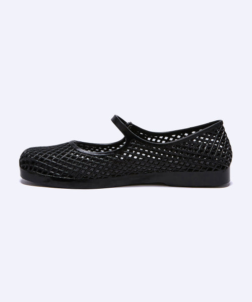 JELLY STRAP SHOES BLACK