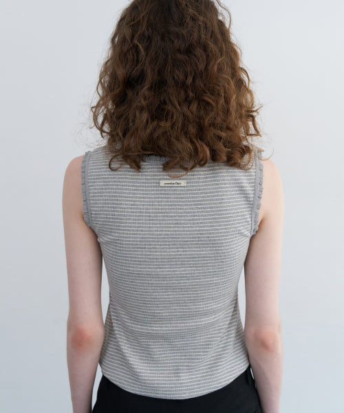 MINI LACE SLEEVELESS - 2 COLORS AS SHOWN