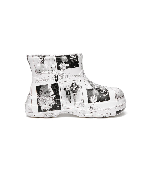 HAYDEN BOOTS - WHITE WHITE