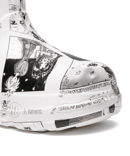 HAYDEN BOOTS - WHITE WHITE