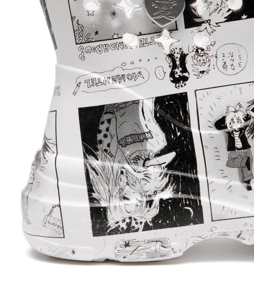 HAYDEN BOOTS - WHITE WHITE