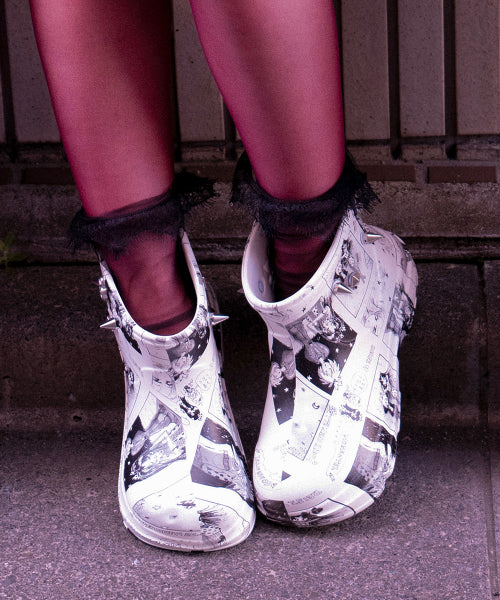 HAYDEN BOOTS - WHITE WHITE