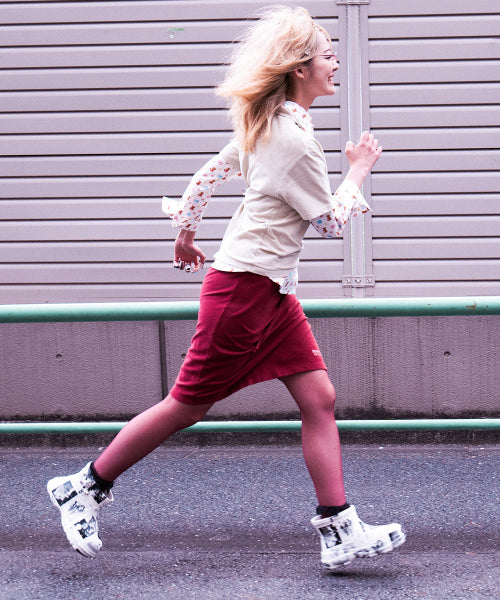 HAYDEN BOOTS - WHITE WHITE