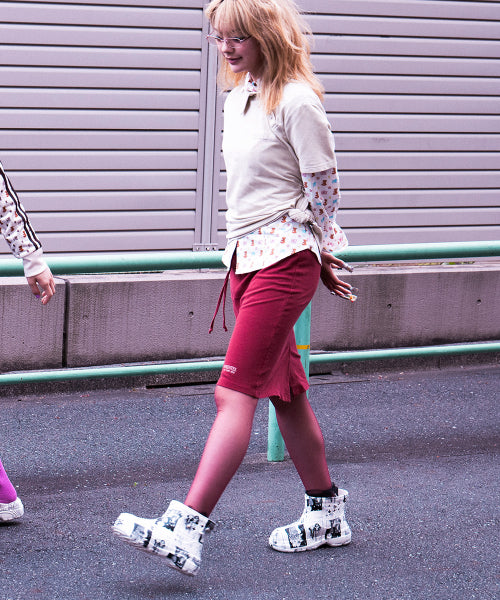 HAYDEN BOOTS - WHITE WHITE