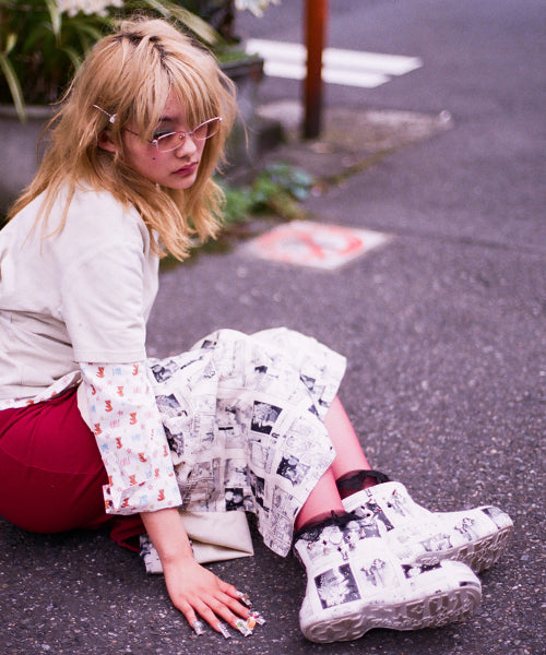 HAYDEN BOOTS - WHITE WHITE