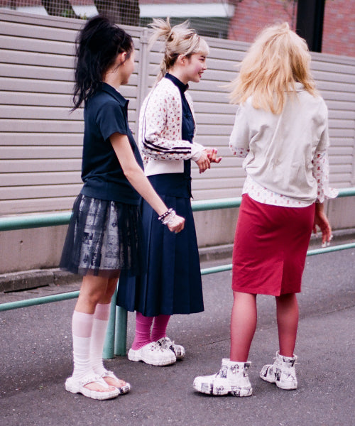HAYDEN BOOTS - WHITE WHITE