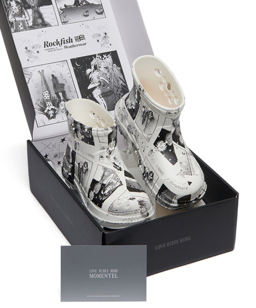 HAYDEN BOOTS - WHITE WHITE