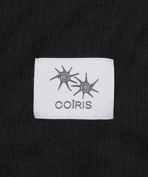 STRAP LONG SLEEVE TEE - 3 COLORS BLACK