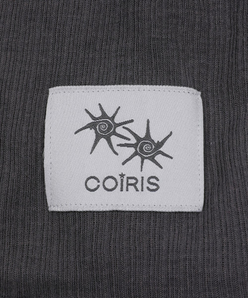 STRAP LONG SLEEVE TEE - 3 COLORS BLACK