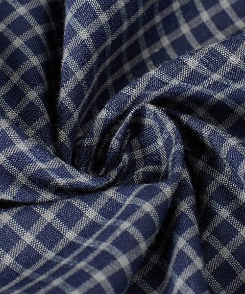 SOFT TIE BUTTON BLOUSE - 5 COLORS NAVY