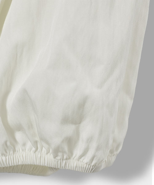 SOFT TIE BUTTON BLOUSE - 5 COLORS CREAM