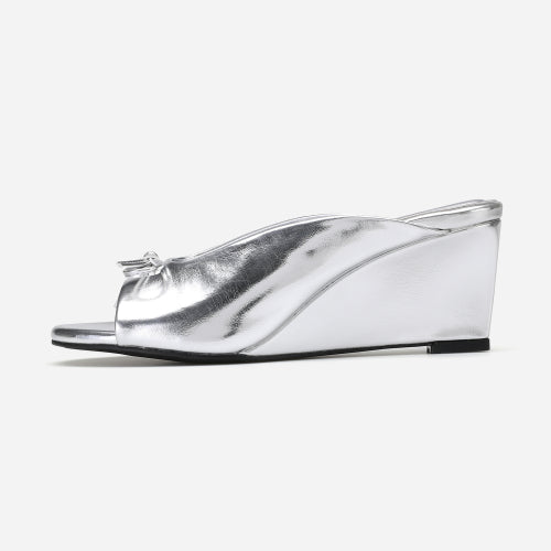 TOV WEDGE HEEL SANDAL - 2 COLORS BLACK