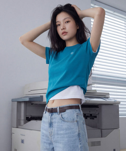 ESSENTIAL LOGO TEE - 4 COLORS WHITE