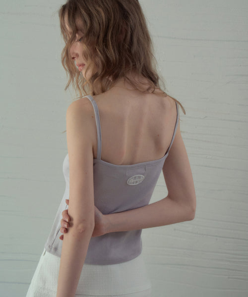 DELI LACE SLEEVELESS TEE - 2 COLORS AS SHOWN