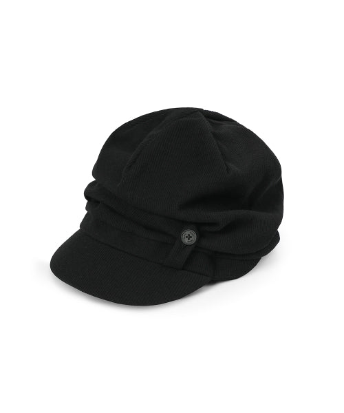 TOKYO SHIRRING TURBAN CAP #REI同款! - 2 COLORS BLACK