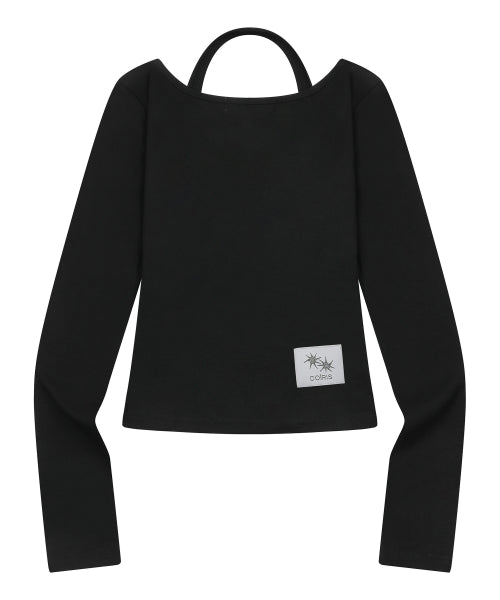 LONG SLEEVE TEE - 2 COLORS BLACK