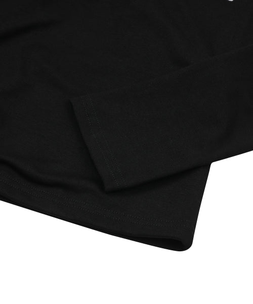 LONG SLEEVE TEE - 2 COLORS BLACK