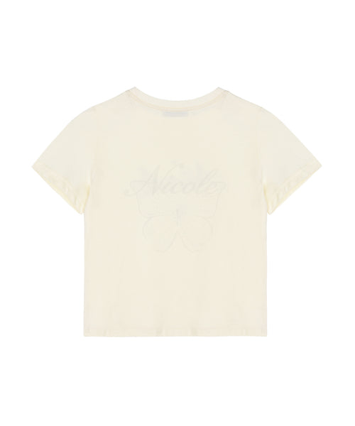 NICOLE BUTTERFLY SLIM TOP #徐睿知同款! - 3 COLORS CHARCOAL