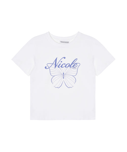 NICOLE BUTTERFLY SLIM TOP #徐睿知同款! - 3 COLORS PURPLE