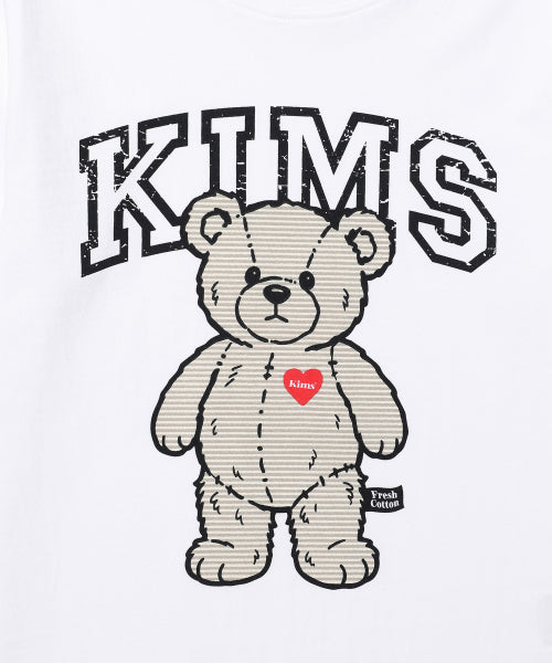 GOOFY LITTLE BEAR T-SHIRT - 6 COLORS GREY