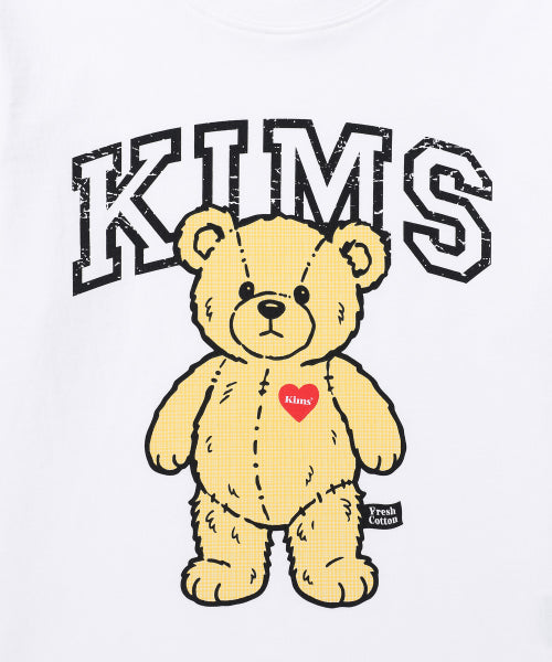 GOOFY LITTLE BEAR T-SHIRT - 6 COLORS YELLOW
