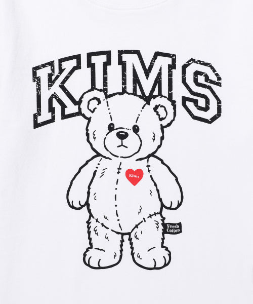 GOOFY LITTLE BEAR T-SHIRT - 6 COLORS WHITE