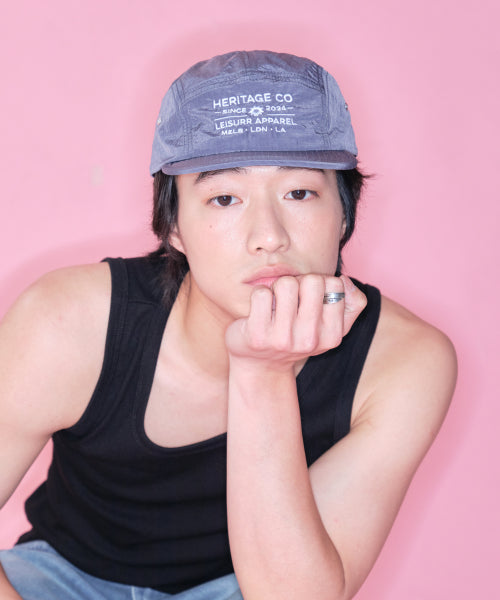 HERITAGE LIGHT CAMP CAP - 3 COLORS LIGHT GREY