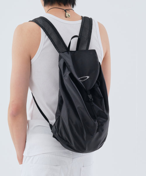 NYLON LIGHT BACKPACK - 4 COLORS BLACK
