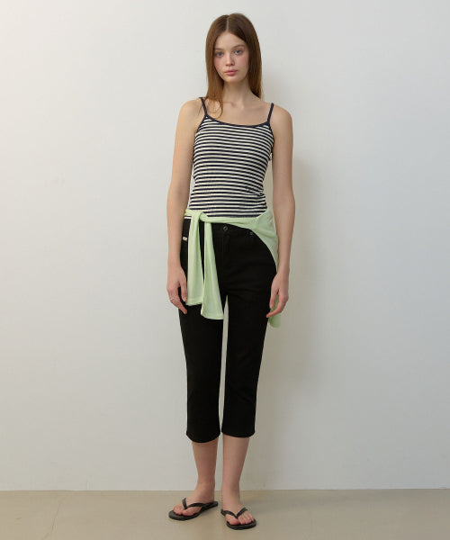 JERSEY STRIPE SLEEVELESS