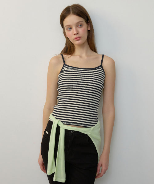 JERSEY STRIPE SLEEVELESS