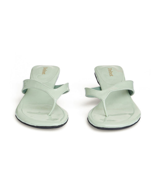 ENAMEL FLIP FLOP - 7 COLORS MINT