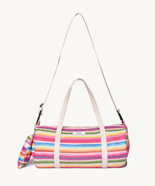 HORSE PATTERN BOSTON BAG AS SHOWN
